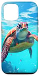 iPhone 13 Sea Turtle Blue Ocean Cute Animal Cool Case