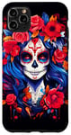 Coque pour iPhone 11 Pro Max Dia De Los Muertos Masque La Catrina