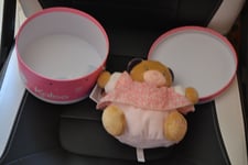 doudou neuf kaloo petite rose l'ours rose dans un coffret a offrir colissimo r