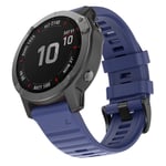 Motstandsdyktig Garmin Fenix 7 klokkereim - Mellomblå