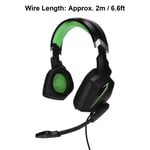 Gaming Over Ear Headset Game Headphones With Noise Cancelling Mic And Volume Con