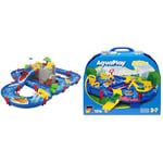 AquaPlay - Moutain Lake - Circuit d'eau - Jeu Plein Air Enfant - 2 Bateaux + 3 Figurines Animaux & LockBox - Circuit d'eau - Jeu Plein Air Transportable - 1 Bateau+1 Figurine+Accessoires