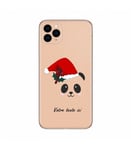 Coque iphone 11 PRO MAX personnalisee panda noel