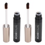 2pcs Peel Off Tattoo Eyebrow Gel 5ml Tinted Waterproof Smudgeproof Brow Tatt GF0