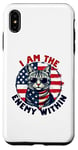 Coque pour iPhone XS Max I Am The Enemy Within Harris Trump Funny US Election 2024