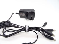 9V Negative Power Supply AC-DC Adapter 5 Way Daisy Chain 4 VOX Stomplab IIG Bass