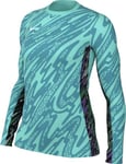 Nike W NK DF Gardien V Gk JSY Ls Haut à Manches Longues, Hyper Turq/Teal Nebula/Black, XS Femme