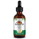 Batana Oil for Hair Growth, Batana Oil Organic Cold Press, 100% Natural Batana Hair Oil, Repairs Damaged Hair, Prevent Hair Loss, Batana Oil for Men & Women,60ml