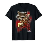 Marvel Guardians Of The Galaxy Twisted Rocket T-Shirt