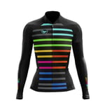 Maillot De Cyclisme En Polaire Thermique À Manches Longues Pour Femme,Classique,Manteau D'équitation,Vêtements De Sport Chauds De L'équipe,2022