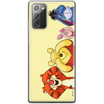 ERT GROUP mobile phone case for Samsung GALAXY NOTE 20 original and officially Licensed Disney pattern Winnie the Pooh and friends 036 adapted to the shape of the mobile phone, case made of TPU