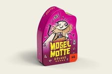 Schmidt Spiele 40899 Mogel Motte Deluxe Jeu de Cartes 3 magiciens dans Une boîte en métal et équipement spécial – Exclusivité Amazon