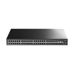 Cudy GS5048S4 Switch Gigabit manageable L3 à 48 ports avec 4 emplacements SFP 10G