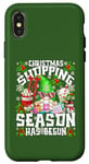 iPhone X/XS Christmas Shopping With My Gnomes For Women Funny Coffee Mom Case