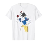 Disney Princess Snow White Apple Glitter T-Shirt