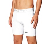 Nike M NP Shorts de Sport Homme, White/(Black), FR (Taille Fabricant : XL-T)