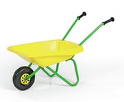 Rolly Toys Kids Metal N Plastic Wheelbarrow - Yellow and Green