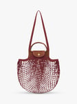 Longchamp Le Pliage Filet Top Handle Net Bag
