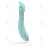 LCC® silikon vibrator massage vibrator Little Silly bird värme vibrator silikon massage vibrator mintgrön