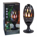 Goodmans Rechargeable LED Flame Bluetooth Speaker For Indoor & Outdoor Use