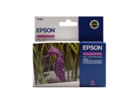 Epson T0483 - 13 Ml - Magenta - Original - Bläckpatron - För Stylus Dx3800  Stylus Photo R200, R220, R300, R320, R340, Rx500, Rx600, Rx620, Rx640