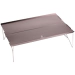 SUNDICK Table de Camping Portable Table de Camping Pliante UltraléGèRe Table de Plage Portable pour Camping en Plein Air Pique-Nique RandonnéE RV B