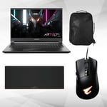 AORUS 15 BSF-73FR754SH + Sac à dos - 20MB1-GVM701-1E - Noir + AORUS AMP900 + AORUS M3 - RGB