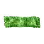 Corde torsadée en polypropylène verte Diall ø10 mm, 7.5 m