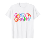 Emo Gangsta Granny Gangster Grandmother Grandma Grammy T-Shirt