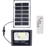 Sjlerst - 100LED Projecteur Solaire Extérieur IP67 Étanche Solaire Applique Murale Télécommande Lampadaire Jardin Lumière Solaire Extérieur Lumière