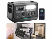 Batterie Nomade Et Convertisseur Solaire On-Grid Connecté 2048 Wh Hsg-2048