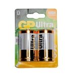 New GP BATTERIES Ultra Alkaline Batteries (2 x D)