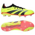 adidas Predator Pro FG Energy Citrus - Gul/Svart/Röd - Gräs (FG), storlek 41⅓