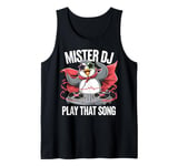 Funny Penguin DJ Mister DJ Play That Song Youth & Adults Tank Top