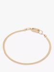 AllSaints Flat Snake Chain Collar Necklace