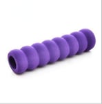 Bloc de poignée de porte rond en caoutchouc EVA,1 pièce,housse de protection en mousse pour meubles,sécurité bébé,pratique,antistatique - Type Purple #B