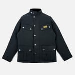 Barbour International Boys' Duke Jacket - Black M (8-9 Years)