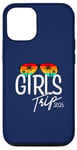 Coque pour iPhone 12/12 Pro Girls Trip 2025 Vacances de voyage pour femmes