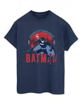 DC Comics Womens/Ladies Batman Gotham City Cotton Boyfriend T-Shirt - 3XL