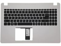 Acer Cover Upper A515-52(G) med Baggrundsbelysning Tastatur UK - Sølv