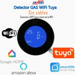 Détecteur de gaz naturel autonome wifi lcd tuya Smart App Amazon Alexa Google Home Security Tuya App - Jandei