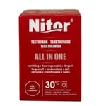 Nitor All In One Textilfärg Röd 230 gram