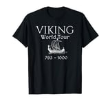 Viking World Tour Scandinavian Nordic Norse Conquest History T-Shirt