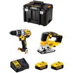 Kit DWK215 (DCD996 DCS334 2 x 5,0 Ah DCB115 tstak vi) - Dewalt