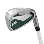 Wilson Golf Pro Staff SGI Iron Set 5-SW, Golf Club Set for Men, Right-Handed, Suitable for Beginners and Advanced Players, Graphite, WGD158000
