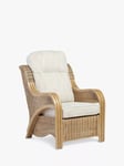 Desser Opera Rattan Armchair, Light Oak/Jasper