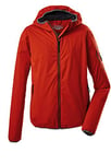 Killtec mens Veste softshell à capuche, compressible - Trin MN SOFTSHELL JCKT, orange foncé, S, 36870-000