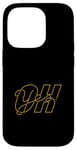 Coque pour iPhone 14 Pro University Varsity-Gold Oh oui ! Varsity-Gold Yellow