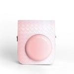 Sac pour appareil photo Instax Mini 12,étui de rangement de voyage portable,housse de protection,sacs de boîte pour appareil photo avec sangle initiée par la s?ur - Type Gradient pink