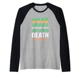 Compost And Mulch Proof That There Is Life After Death Raglan Baseball Tee